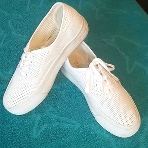 White Platform Sneaker